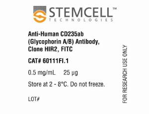 Anti-human CD235ab (Glycophorin A/B) antibody, spectrum HIR2, FITC