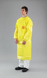 Coverall 3000 with hood yellow