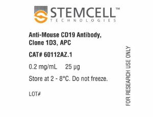 Anti-mouse CD19 antibody, spectrum 1D3, APC