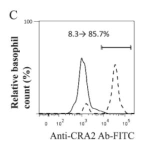 Anti-FCER1A Mouse Monoclonal Antibody [clone: CRA2] (FITC (Fluorescein Isothiocyanate))