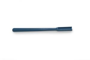 X-ray and metal detectable micro spatula, PP, blue