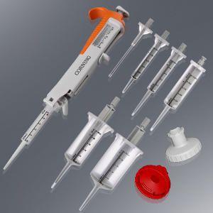 Repeating pipettor and syringe tips, Corning® Step-R™