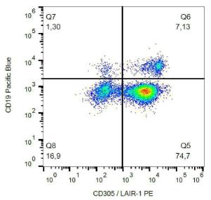 Antibody anti-CD305 NKTA255 PE