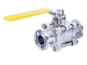 Sanitary Ball Valves with Tri-Clamp Connections