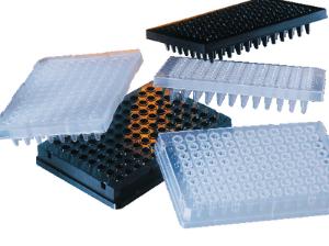 96-Well clear polypropylene PCR microplate, Corning® Thermowell® GOLD