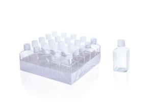 Square media bottles