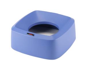 Iris square funnel,l blue