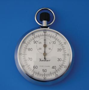 Analogue stopwatch