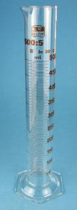 Measuring cylinders, tall form, class B, borosilicate glass