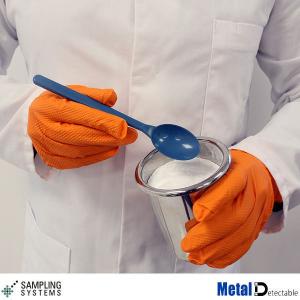 X-ray and metal detectable plastic spoon