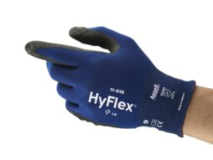 HyFlex® black gloves