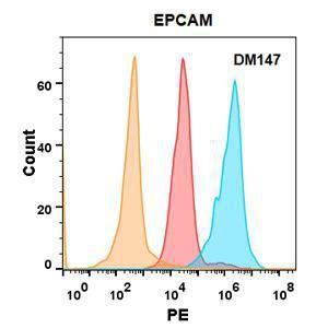 EPCAM protein is highly expressed on the surface of Expi293 cell membran