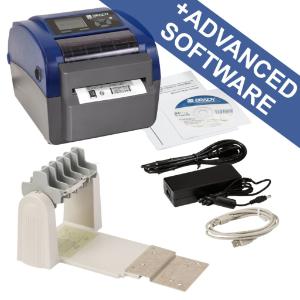 Label printer with cutter and Brady workstation lab suite, BBP™ 12