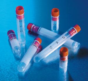 External thread cryogenic vials