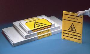 Sachets, déchets biologiques dangereux, B-Safe