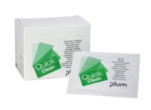 Wound cleansing wipes, QuickClean