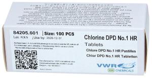 VWR®, Reagents in tablet form for photometric determination of chlorine