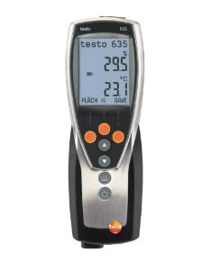 testo 635 humidity temperature measuring instrument