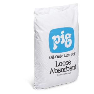 Pig oil-only lite-dri loose absorbant